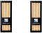 Kerzenfarm Hahn 8 Stearin-Stabkerzen - 8er Set (2x4 STK.) 22 x 250 mm | Creme - pflanzliche Tafelkerzen Echtwachs