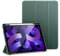 ESR Cover per iPad Air 11 (2025/2024) e iPad Air 5/4 Gen (2022/2020) con Portapenne, Custodia di Supporta Pencil Pro/USB-C, Custodia Morbida Flessibile, Auto Attivazione/Standby, Serie Rebound, Verde