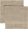 REDBEST Seiftuch 2er-Pack Chicago Taupe Größe 30x30 cm - saugstark, strapazierfähig, ideal für Reisen, Sport (weitere Farben)