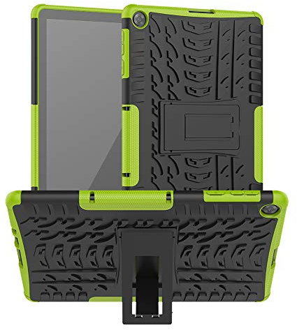 TEYOON Case for Huawei MatePad T10/T10S,PC + TPU Protection Back Cover for Huawei MatePad T10 9.7 inch AGR-L09 / AGR-W09 & MatePad T10S 10.1 inch AGS3-L09 / AGS3-W09 Tablet,Green