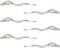 6 Pieces Rhinestone Bobby Pins Silver Metal Hair Clips Crystal Hair Pins Slim Diamante Rhinestone Bobby Pin for Lady Women Girls