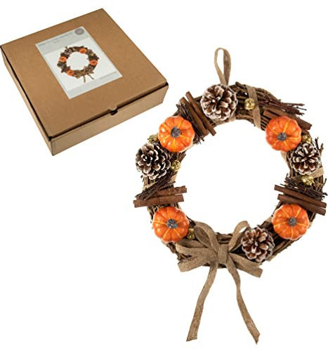 Trimits Make Your Own Wreath Kit, Autumn Natural, 30cm, BW30AUT