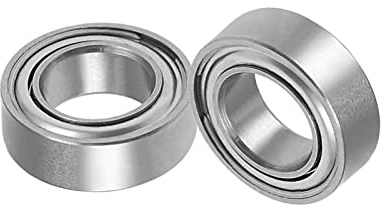 Kozelo 2Stk Tief Rille Kugel Lager - [5mm x 9mm x 3mm] 440C Edelstahl Kugeln für Motoren Maschine Gerät Getriebe Lager Nutzung Doppelte Abschirmung ABEC1