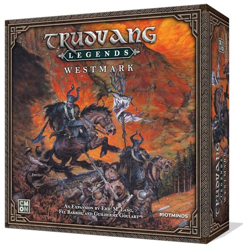 CMON Trudvang Legends: Westmark Board Game Expansion Cooperative Storytelling Adventure, Fantasy Role Play with Miniatures for Children and Adults from 14 Years
