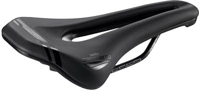 Selle San Marco GROUND Dynamic - Sella Bicicletta Off-road, MTB, Mountain Bike, con Telaio Resistente in Manganese e Foro Anatomico - Taglia S3, Nero