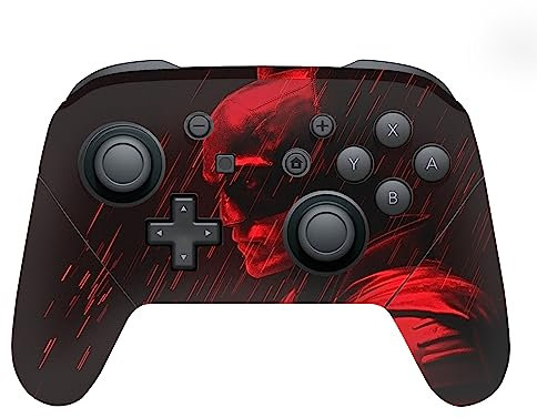 Head Case Designs Offizielle The Batman Regen Neo-Noir Und Poster Vinyl Haut Gaming Aufkleber Abziehbild Abdeckung kompatibel mit Nintendo Switch Pro Controller