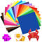 Origami-Papier, 120 Blatt, 15 x 15 cm, doppelseitig, 20 Farben, kleine Origami-Papierquadrate für Kinder, DIY, Schule, Kunst, Handwerk, Projekte, Kinder und Erwachsene (70 g/m²)
