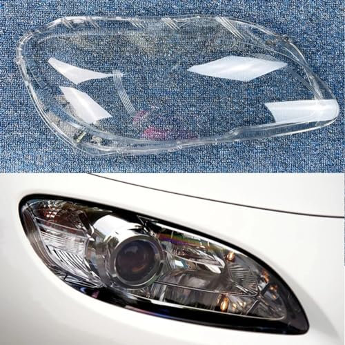 CHROX Für Mazda MX-5 2009–2014, Scheinwerfergehäuse, Auto-Scheinwerfer-Abdeckung, Glas, Lampenkappen, Lampenschirm, Kopflicht-Linsenschale