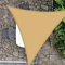 HOMPER Vela parasole,3.6x3.6x3.6m, con protezione UV del 95%, in tessuto Oxford, per patio, balconi, giardino, feste, attività all'aperto