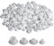 Plastic Hole Plugs 120 PCS Drill Hole Cover Caps 4 Sizes White Screw Caps Round Button Plugs Screw Hole Caps Covers for Furniture Door Cabinet Cupboard Shelves
