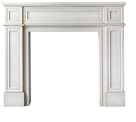Kaminsims-Umrandung Kaminsims-Einfassung, europäisch, modern, einfach, elektrischer Kaminofen, Kaminsims, Holzhaus, dekorativer Schrank, Kaminsims, weiß Kaminsims-Dekor(Groß)