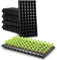 Malloom 1440 Cells Seedling Plug Trays, 20 Pack Plastic Seedling Plant Germination Trays, Reusable Mini Propagator Seed Starter Kit for Garden Indoor Growing Planting, 28 x 53.5 cm