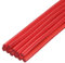 sourcing map Mini Hot Glue Sticks for Glue Gun 7mm x 200mm Transparent Dark Red 12pcs