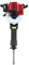 Martello demolitore a benzina a 2 tempi, 1900 W, martello a cilindro singolo, 6500 rpm, martello a percussione, scalpello professionale, set Demolition Hammer