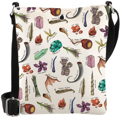 MYSOMY Umhängetasche BG3 für Rollenspiele, Gamer, Geschenke mit Würfelfreunden, Bg3 Cb, 16.5 x 21 x 5.5 centimeters (6.5 x 8.3 x 2.16 inches)