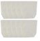 4/10 Stück Ersatzfilter Set für Einhell Power X-Change TE-VC 18 Li-Solo & TE-HV 18/06 Li-Solo Akku-Handstaubsauger Filter, Mehrwegfilter Waschbare Filter(10er-Pack)