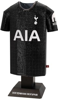 Tottenham Hotspur FC 25/26 Away Metal Football Shirt - Officially Licensed Miniature Alloy Replica Jersey Collectible Display Gift - Personalise Customisable Name & Number Decals