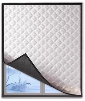 Fenster Hitzeschutz Gegen Wärmeverlust in Häusern Büros Zugluft und Wärmeverlust im Winter Energiesparend für Schlafzimmer Badezimmer Büro Dachfenster(150x220 cm/4.9x7.2 ft)