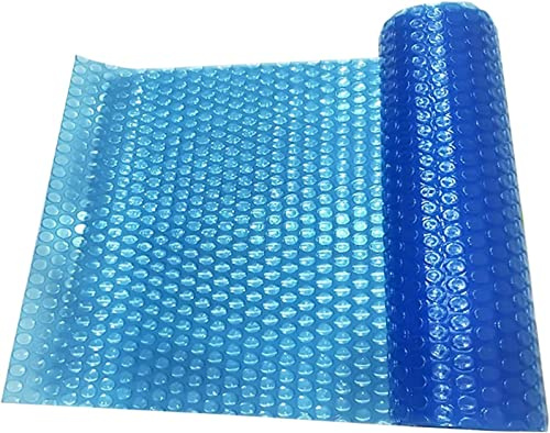 Cubierta for Piscina Cubierta Solar, Manta térmica Rectangular de Burbujas de PE, for Piscina Familiar(3x6m(10ftx19.7ft))