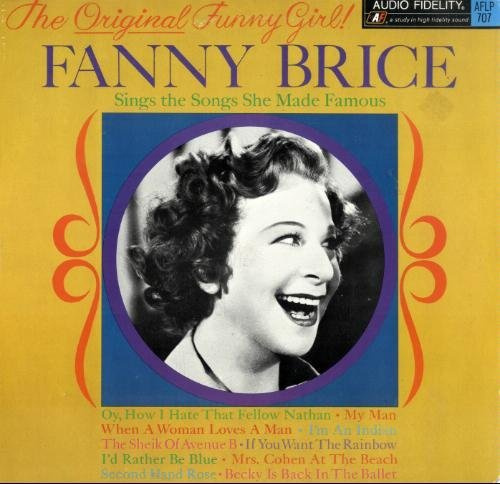 Fanny Brice singt die Songs, die sie berühmt gemacht hat