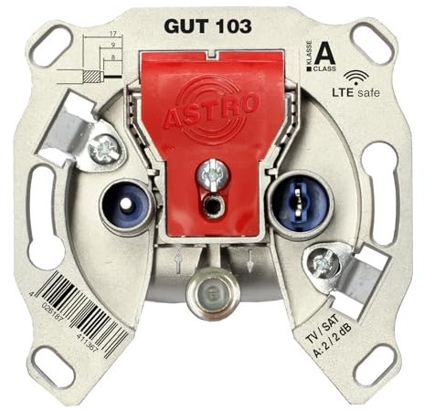 Astro GUT 103 Stichdose für SAT und BK, 3 Ausgänge
