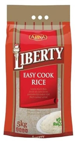 Liberty Easy Cook Long Grain Rice 5KG
