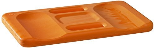 Kronen Hansa Kniekissen Ergo-Soft Mat, orange mit ergonomischer Formgebung, praktischer Tragegriff, 24 x 44 cm groß, 30 mm stark, 367190