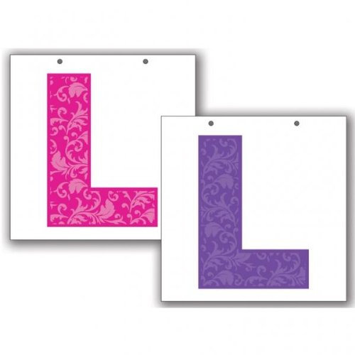 Adult Ladies Hen Night: Double-Sided L Plates for Wedding Hen Party