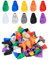 Aussel Lot de 100 capuchons en plastique souple pour fiche réseau Ethernet RJ45 Couleur aléatoire style 1
