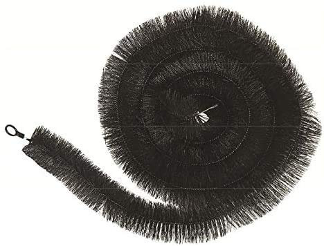 Homezone 2 X 4m Schwarz Regenrinne Bürste Dachrinnen Schutz Blatt Wächter Regenrinne Schutz Stoppt Verstopfte Kanalisation