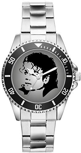 KIESENBERG Michael Jackson Geschenk Artikel Idee Fan Uhr 2516