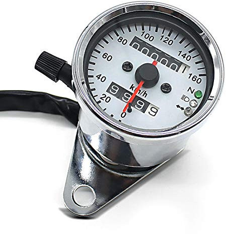 Motorrad Tachometer Kompatibel mit Victory Hammer/S / 8-Ball CMS Chrom