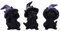 Nemesis Now Three Wise Familiars Unisex Statue Standard Polyresin Gothic, Katzen
