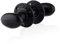 XFORT 63mm Black Antique Oval Mortice Knob Set, Black Door Knobs, Vintage Cast Iron Door Handles, Black Internal Door Handles, Black Antique Door Knob [1 Pair]
