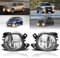 TangMiGe Nebelscheinwerfer für Mercedes Benz W169 W245 W204 S204 C219 W212 S212 C207 A207 X164 X156 X204 W164 W221 C216, SMART Fortwo (451) (Klar)