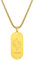 AFSTALR Gold Kette 12 Sternbilder Fische Halskette Herren Tierkreis Kette Anhänger Konstellation Kette