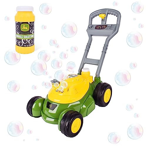 John Deere Bubble Mower, Green, Yellow Age 2+