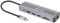 MANHATTAN 7-in-1-Dockingstation USB C-Stecker auf HDMI-Buchse 4K30Hz 2X USB-A 5 Gbit/s Gigabit-RJ45 USB-C PD 87W Kartenleser