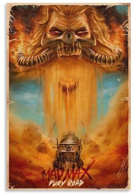 Mad Max Fury Road-Film-Poster, 15 Poster, Kunstdruck, Wand-Foto, Malposter zum Aufhängen, Familiendekoration, 60 x 90 cm