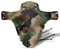 Riesel Design 1x Mudguard - Schlamm:PE - MTB Schutzblech inkl. Kabelbinder/Stylisches Fahrrad Schutzblech & modernes Mountainbike Schutzblech für Jede Fahrradgröße - NEU 2023/24 (Pixel camo)
