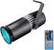 LED Pinspot Licht, SENLAN 15W RGBW 4-in-1 SMD 5050 LED Strahl Licht mit IR Fernbedienung (manueller Fokus)