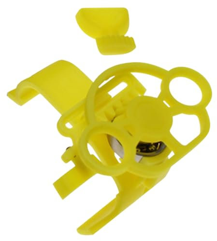 Gaming-Lenkrad, Lenkrad-Zubehör, gelbes, PP, einfache Installation des Gamepad-Zusatz-Gamecontrollers