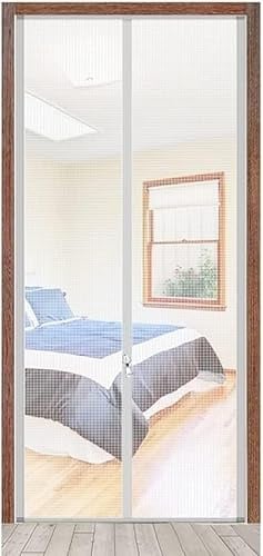 Katzengitter Balkontür 70cm X 200cm, Cat Screen Katzennetz Für Balkon, Haustiere Bildschirm TüR, Katzengitter Für TüR, Verhindern DASS Katzen Aus Laufen, Für Wohnzimmer, Schlafzimmer, KüChe(90x210cm)