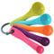 EIHI Cuillere Doseuse, Cuillere Doseuse Gramme, Cuillères Doseuses, Tasses à Mesurer en Plastique Cuisine pour Mesurer Sec et Ingrédients Liquides, 5 pièce