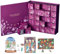 Gihioue 24-Adventskalender-Puzzlebox, 2024 Weihnachts-Countdown-Kalender-Puzzle, Weihnachts Countdown Puzzle Kalender Für Kinder, Kinder, Erwachsene