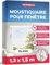 GEROBUG Moustiquaire Fenêtre Sans Perçage 130x150cm, Blanc - Moustiquaire Fenêtre Auto-Agrippante - Moustiquaire pour Fenêtre Découpable - Protection Anti-Insectes Efficace