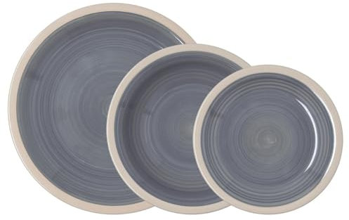 Quid Baltic Keramikgeschirr, mikrowellengeeignet, kann an einem trockenen und belüfteten Ort aufbewahrt werden