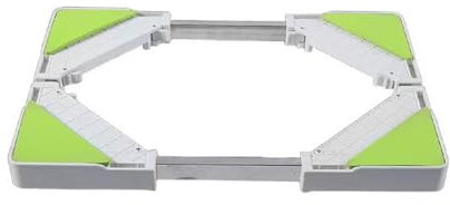 Base per Lavatrice Frigorifero e Asciugatrici Base Lavatrice Antivibrazione Supporto per Asciugatrice Frigorifero Regolabile Larghezza 30-45 cm alto:5cm