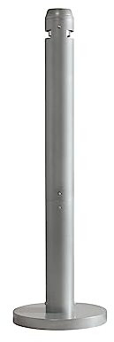 Rubbermaid Commercial Products Smokers' Pole, Silber