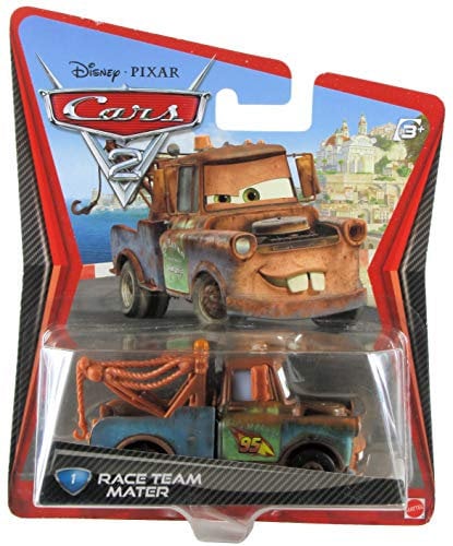 Disney Cars 2 W1939 Race Team Mater Martin Hook # 1 - Die Cast Fahrzeug